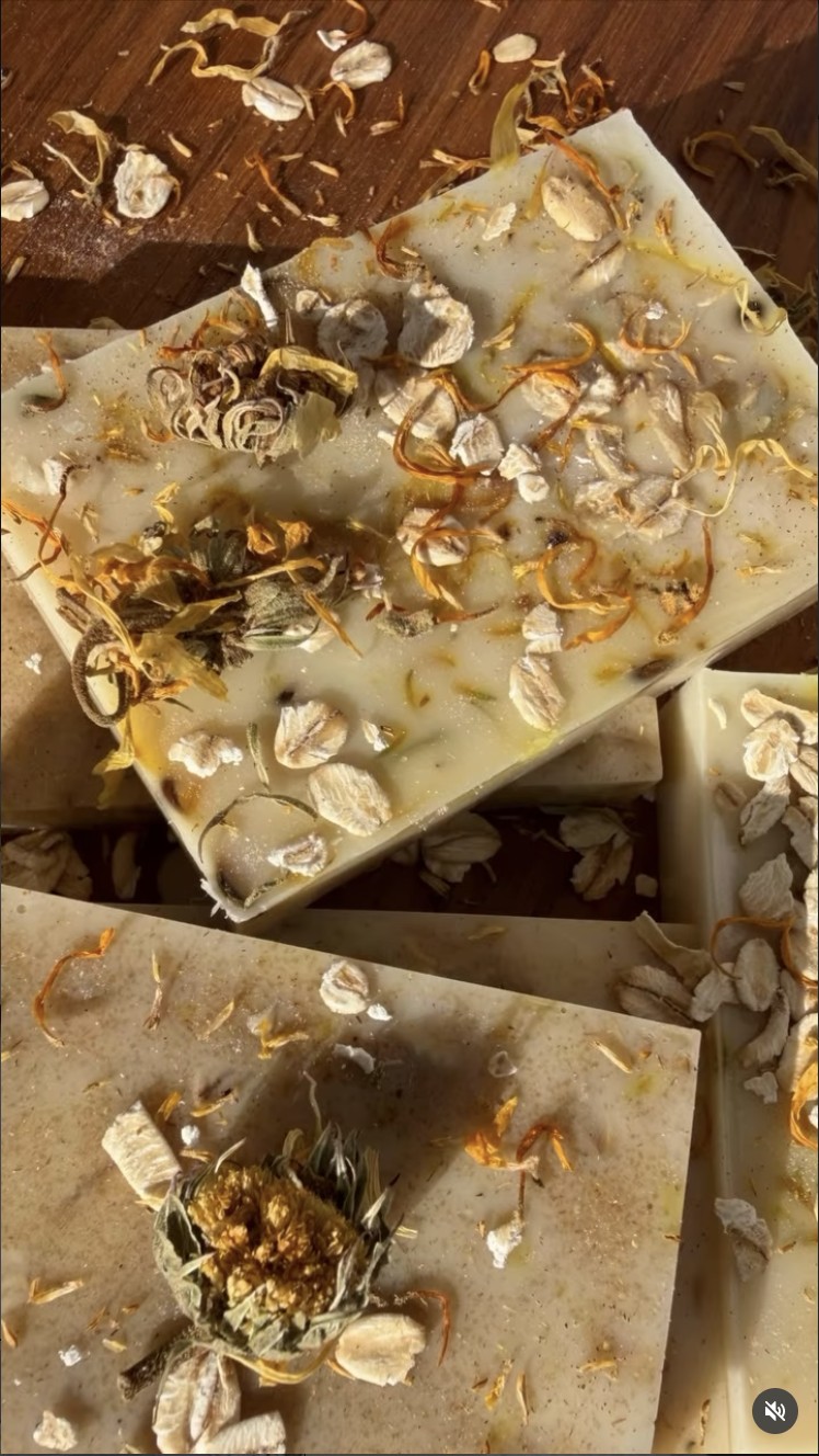 A handmade soap shop photo.